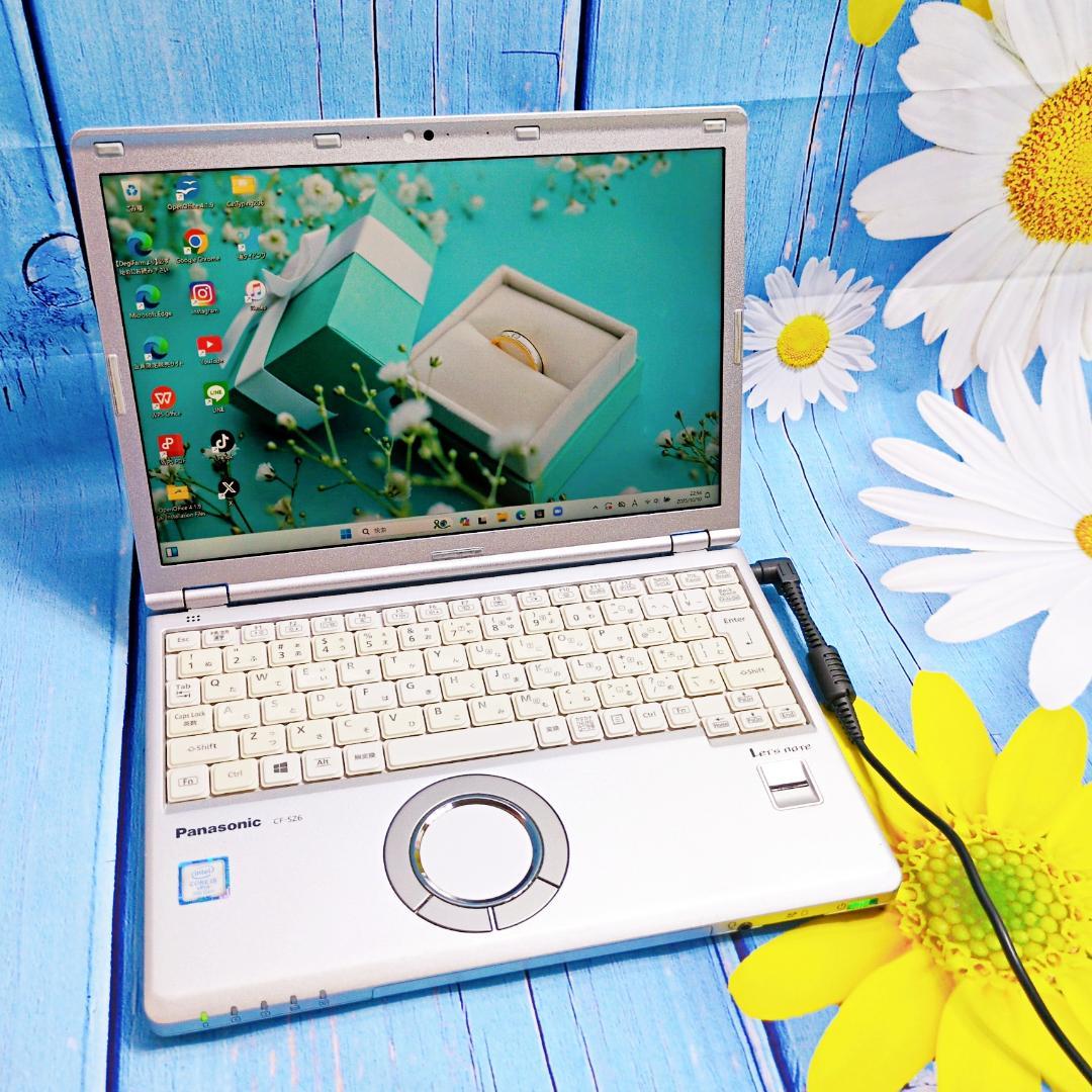 すぐに使える✨超人気レッツノートCF-SZ6✨Windows11ノートパソコン