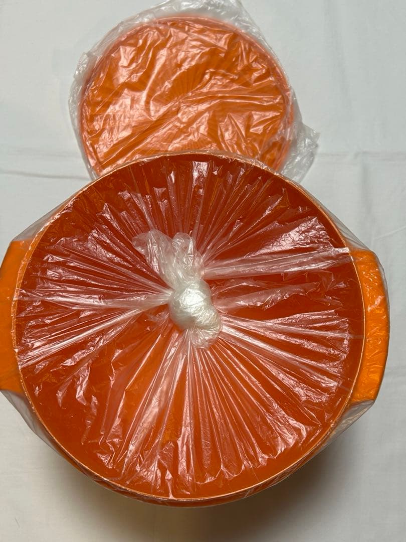 新品　タッパーウェア マキシデコレーター １１Ｌオレンジ