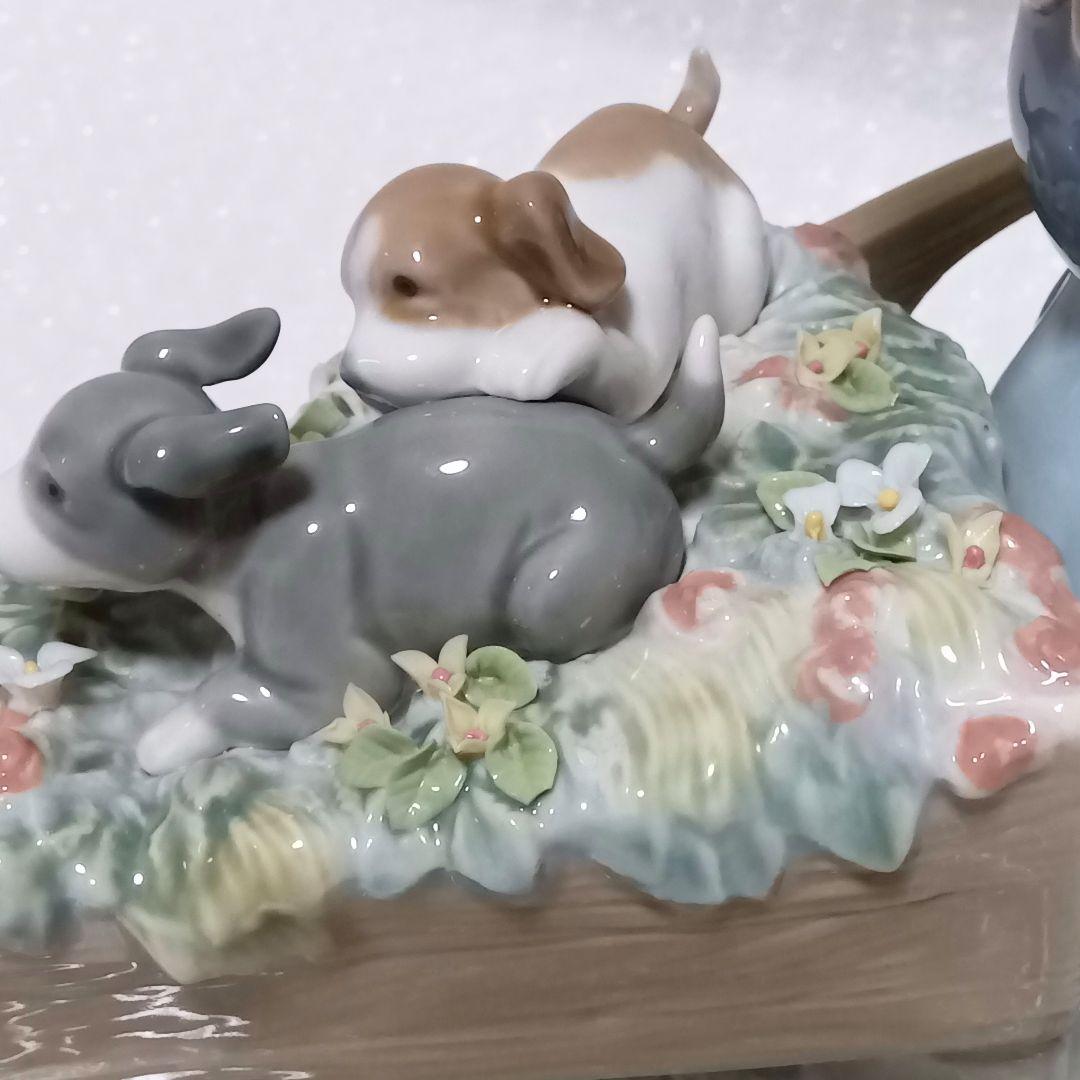 LLADRO フィギュリン 破損あり