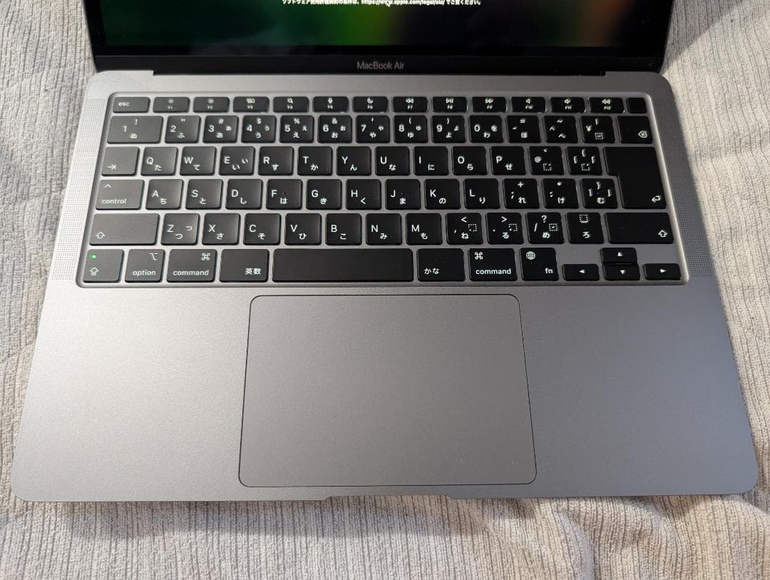 美品 Apple MacBookAir 2020 M1チップ 8GB 256G