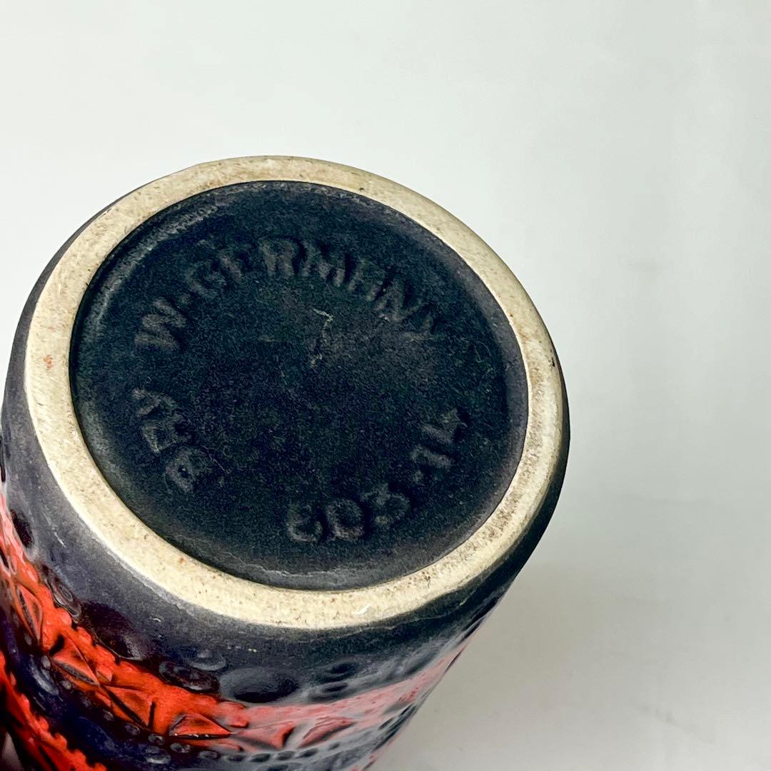Fat Lava ファットラヴァ Bay Keramik 西ドイツ 花瓶 60s