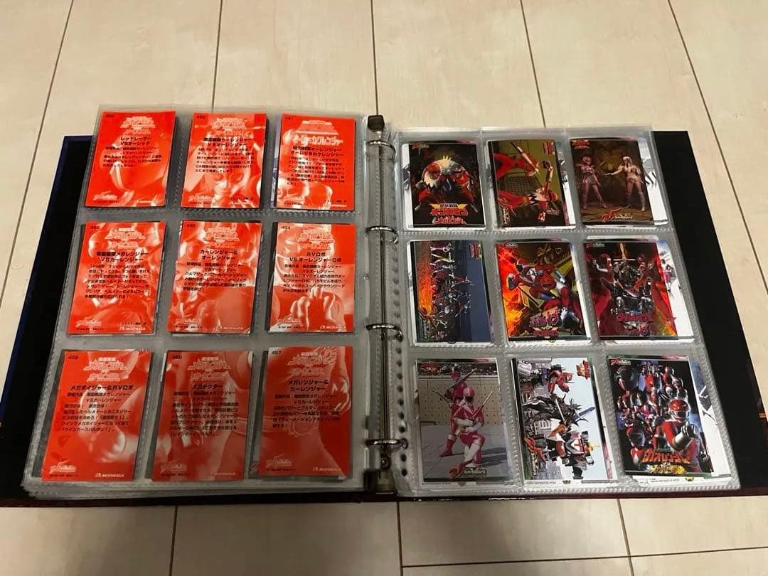 スーパー戦隊25周年アニバーサリーウエハースチョコ完全フルコンプ471枚＋α