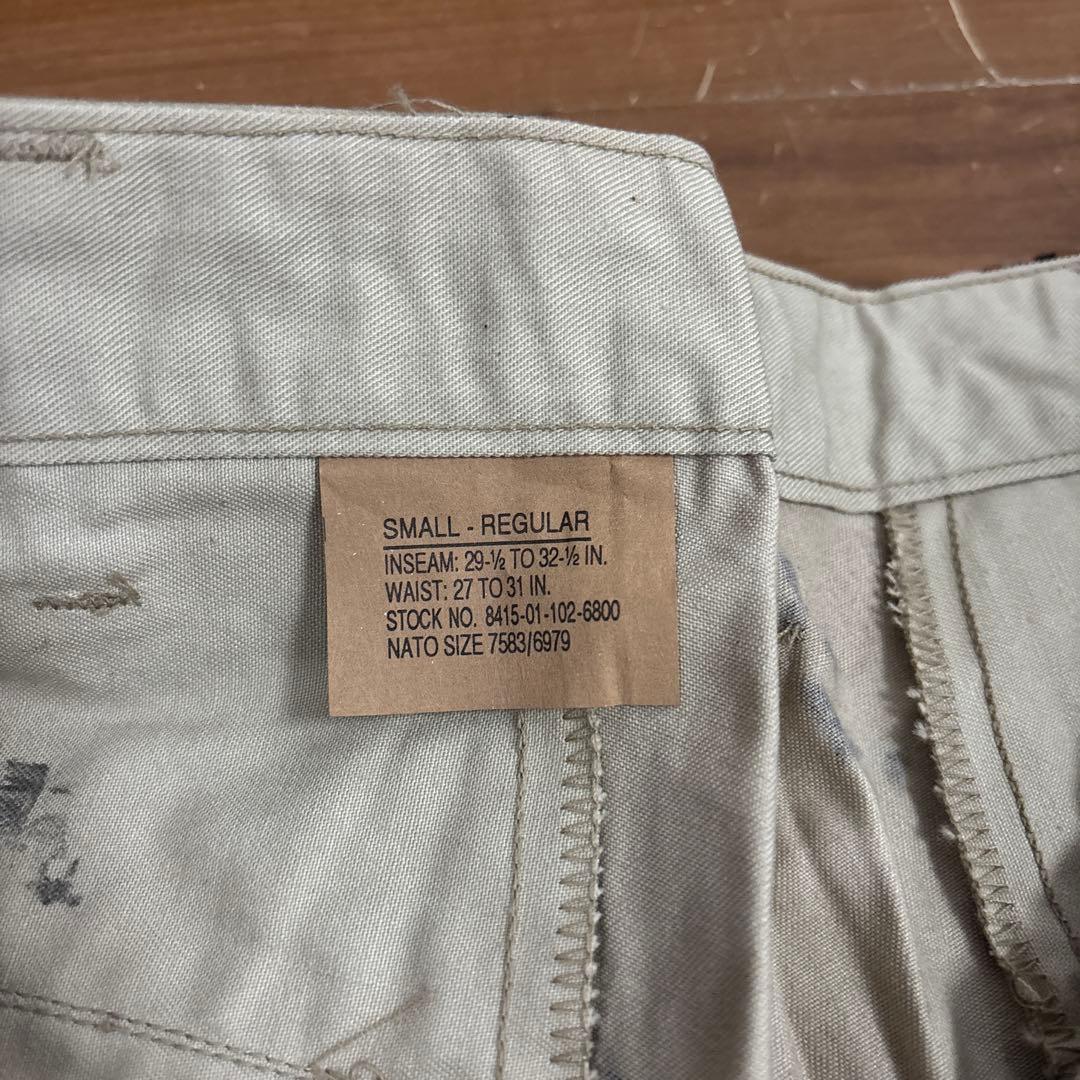 デッドストック　米軍　実物　6C チョコチップ　SMALL REGULAR ③