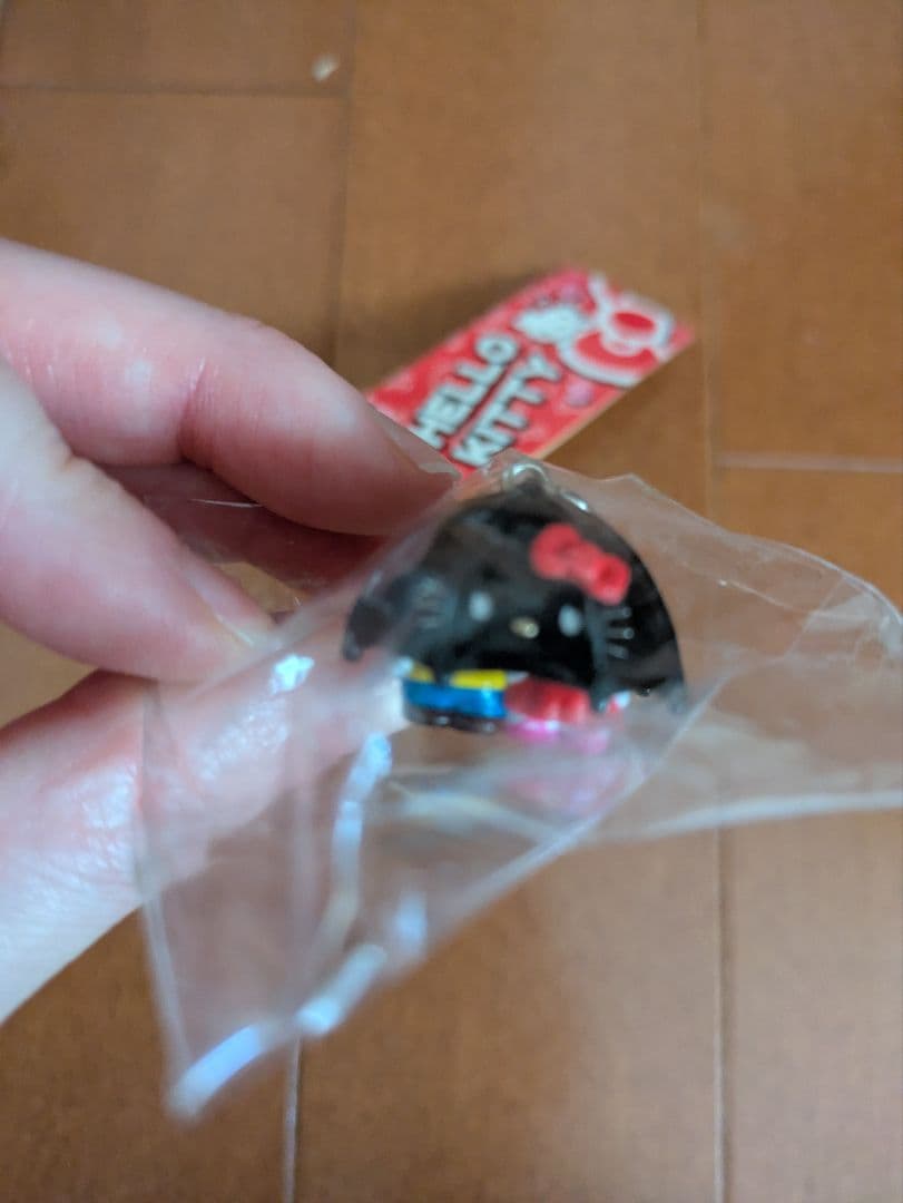 【レア】ハローキティ　根付　ストラップ　キティ　ダニエル　相合傘　ラブペア