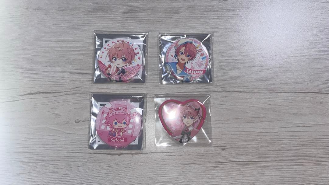 すとぷり　缶バッジまとめ売り　莉犬　さとみ　ジェル　るぅと　ななもり