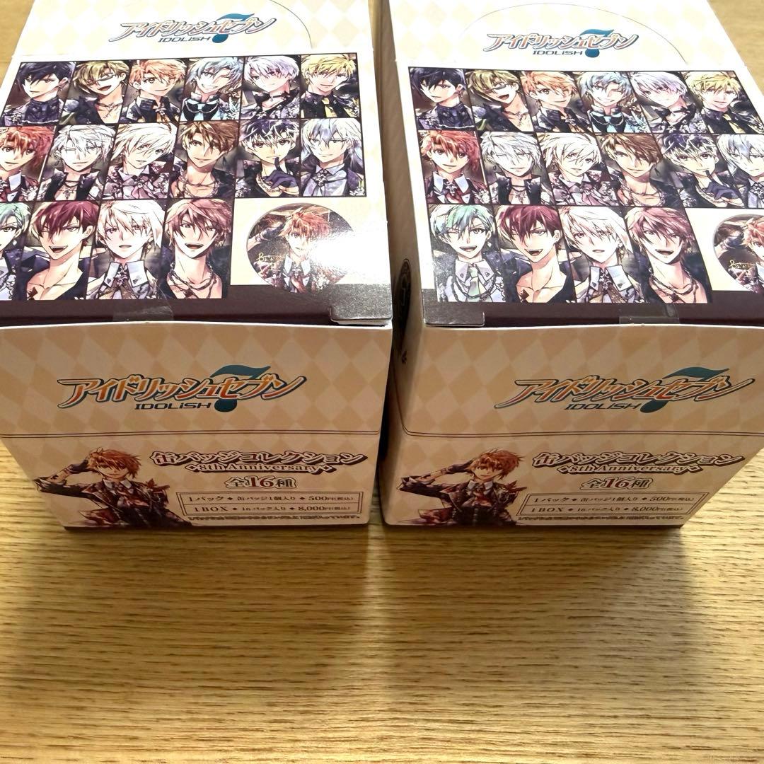 アイナナ　缶バッジ　8th anniversary 8周年　box