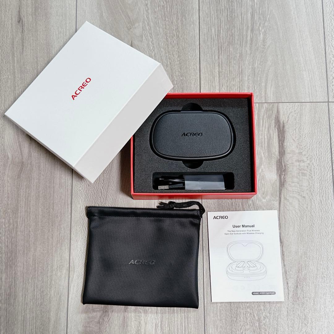 ♪[並行輸入品]ACREOAcreo次世代のオープンイヤーヘッドフォン ブラック