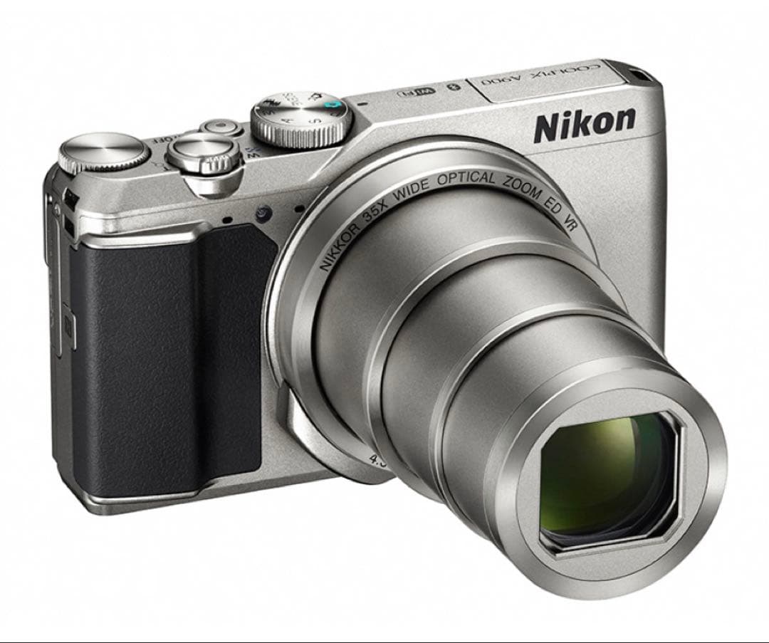 【美品】Nikon COOLPIX A900 シルバー　35倍光学ズーム