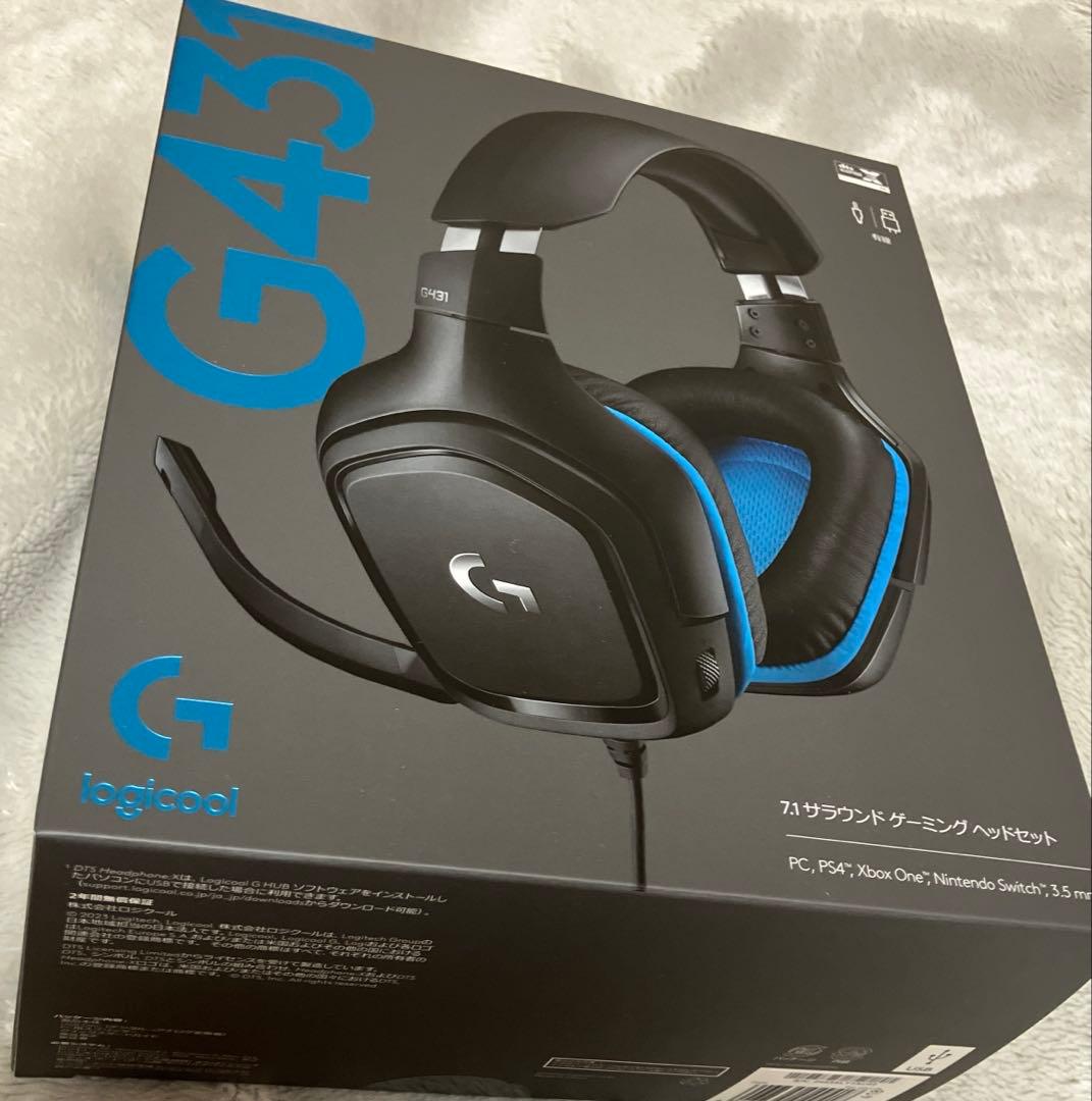 Logicool ゲーミングヘッドセット G431 7.1ch