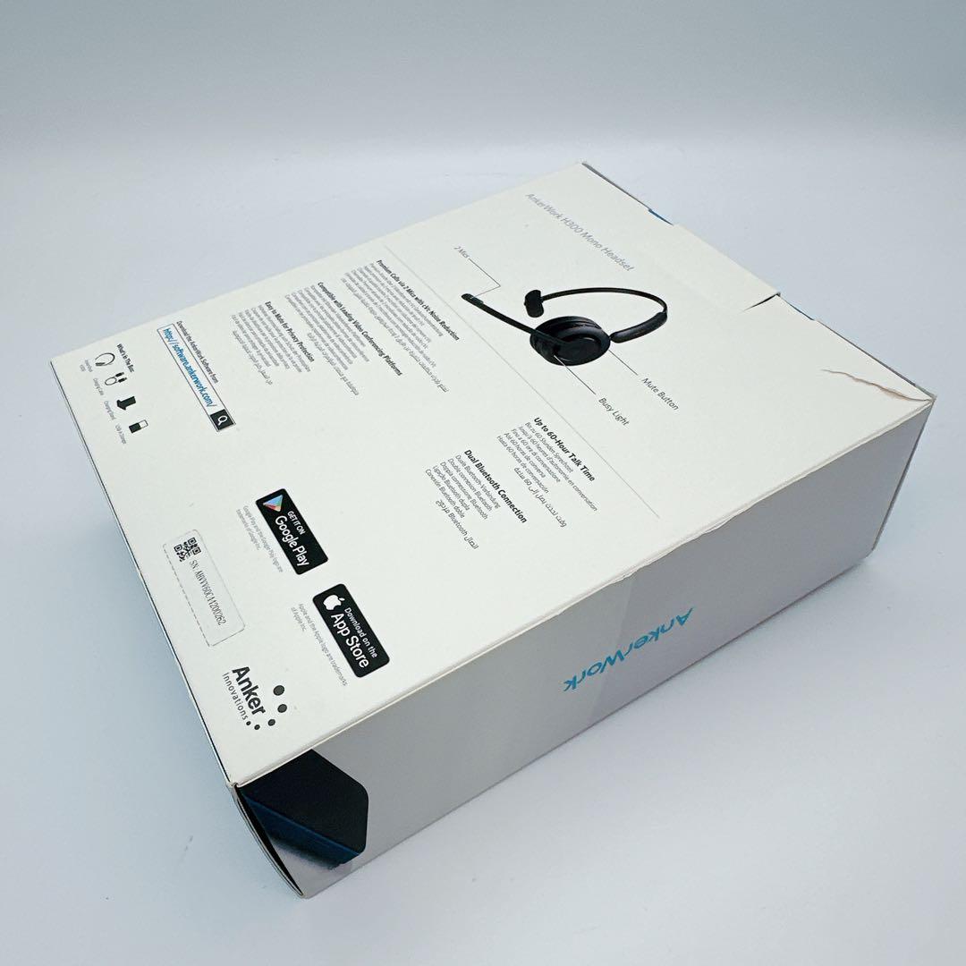 ヘッドホン AnkerWork H300 Mono Headset