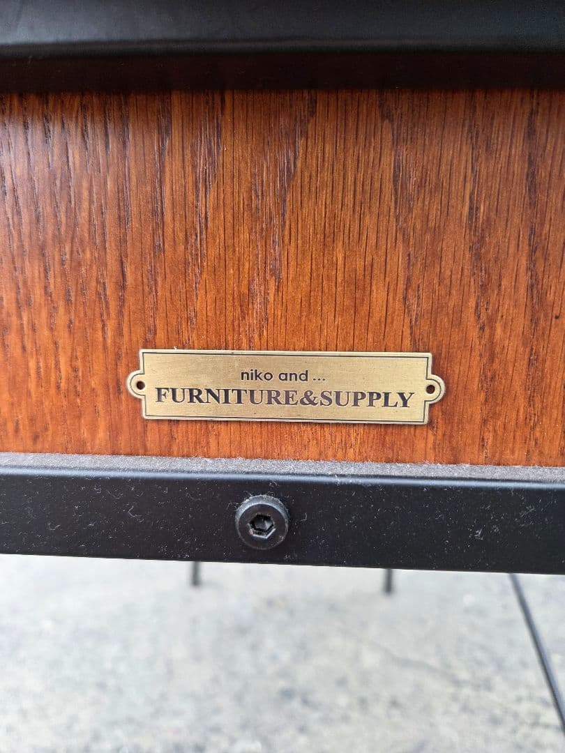 ニコアンド リビングテリトリー デスクのみ