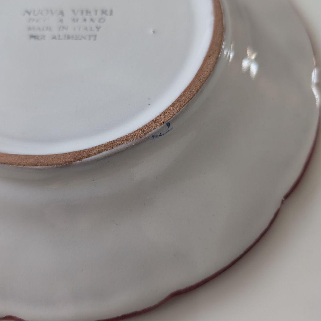 ヴィンテージ VIETRI ヴィエトリ 陶器 手描き 皿 プレート 4枚セット