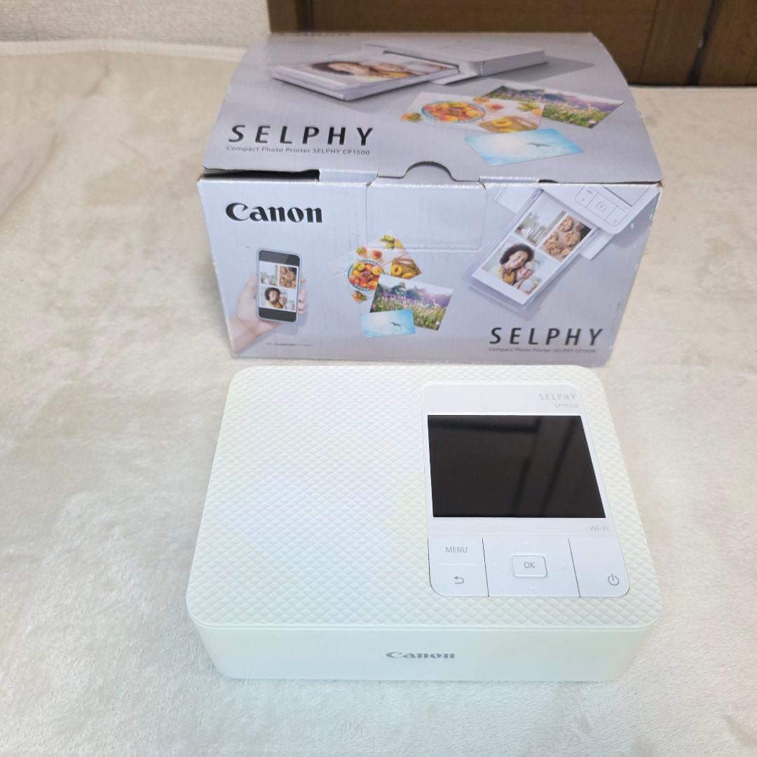 603即使用】Canon SELPHY CP1500 & KL-36IP セット
