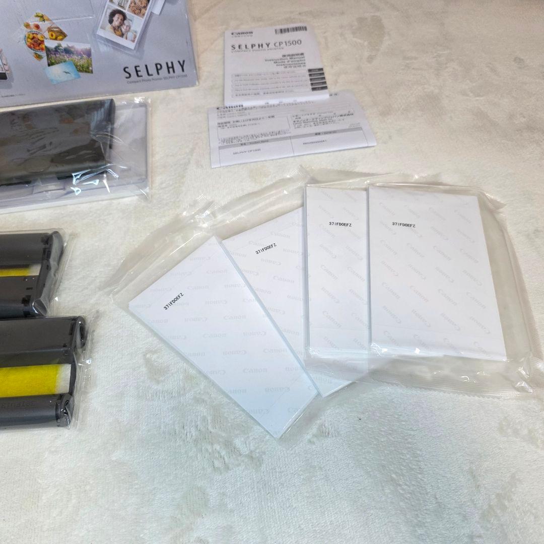 603即使用】Canon SELPHY CP1500 & KL-36IP セット