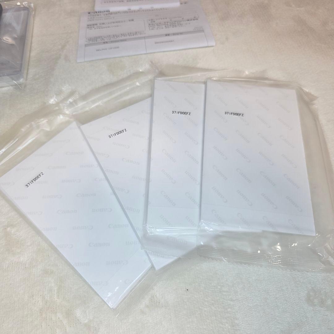 603即使用】Canon SELPHY CP1500 & KL-36IP セット