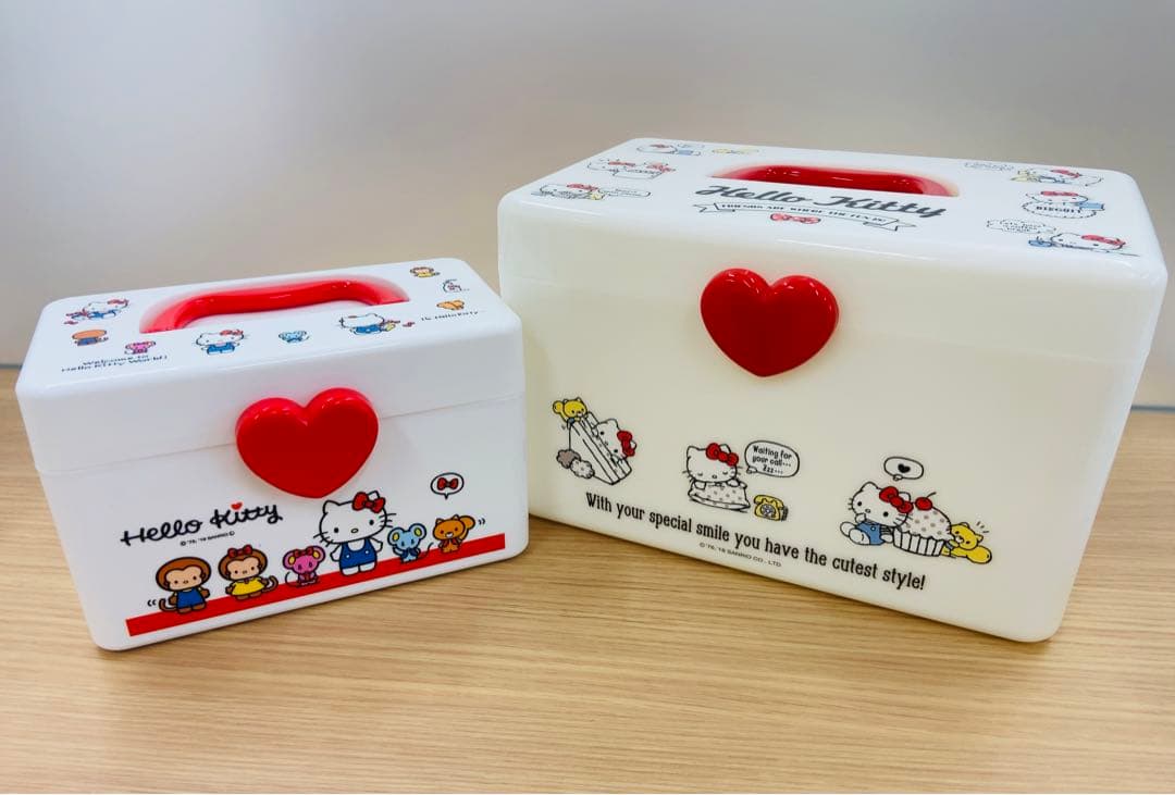 ハローキティ 収納ボックス 収納ケース レトロ サンリオ