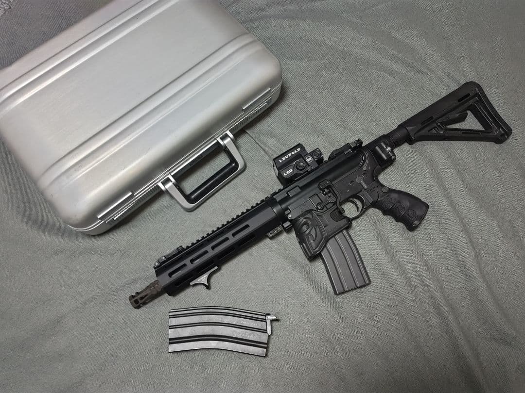最終価格　東京マルイ GBB M4A1 MWS カスタム　ゼロハリケース付き