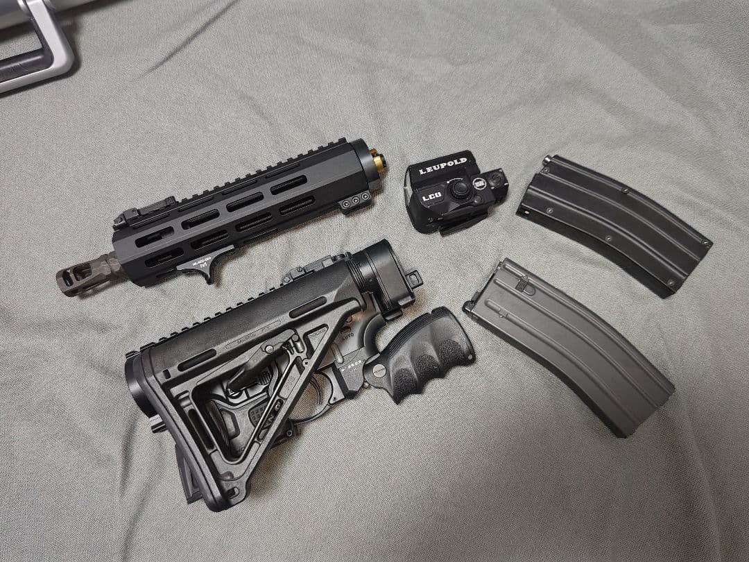 最終価格　東京マルイ GBB M4A1 MWS カスタム　ゼロハリケース付き