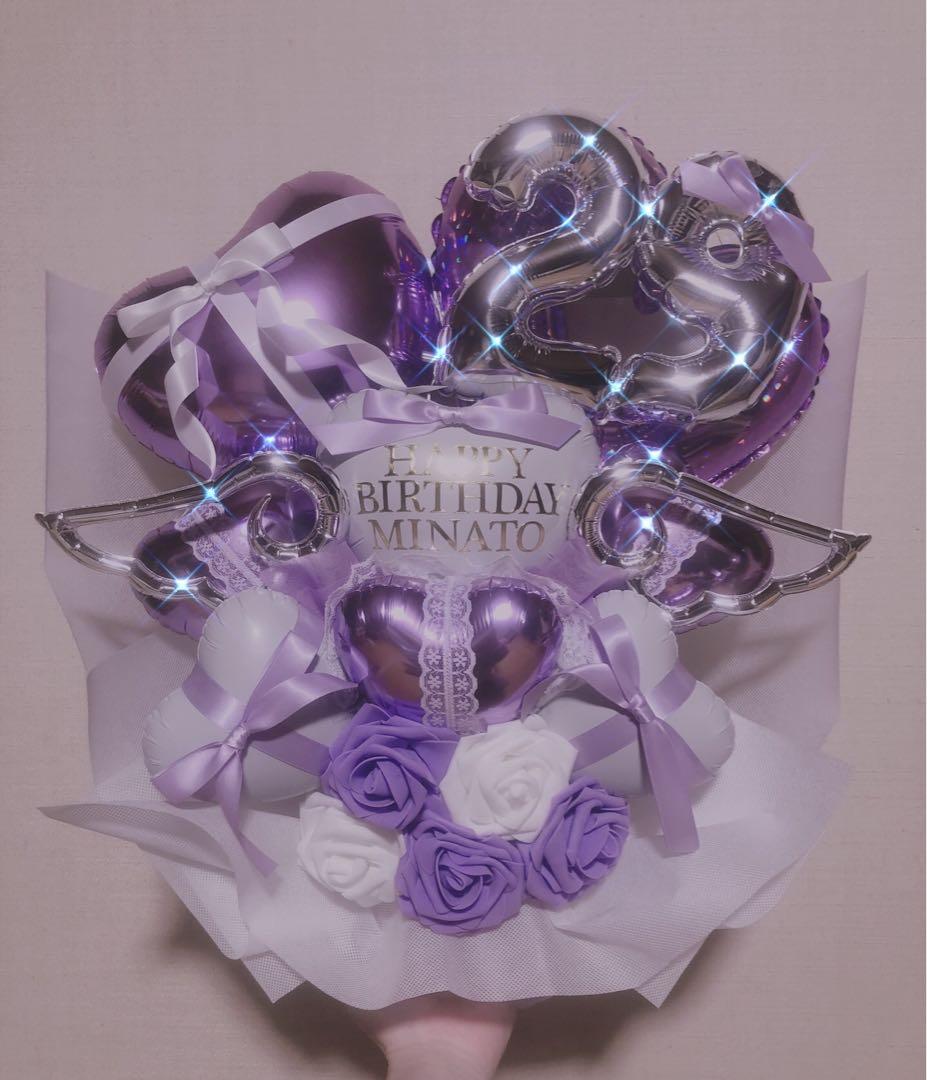 バルーンアレンジ  バルーンブーケ　生誕祭　開店祝い　推し　ミーグリ　握手会