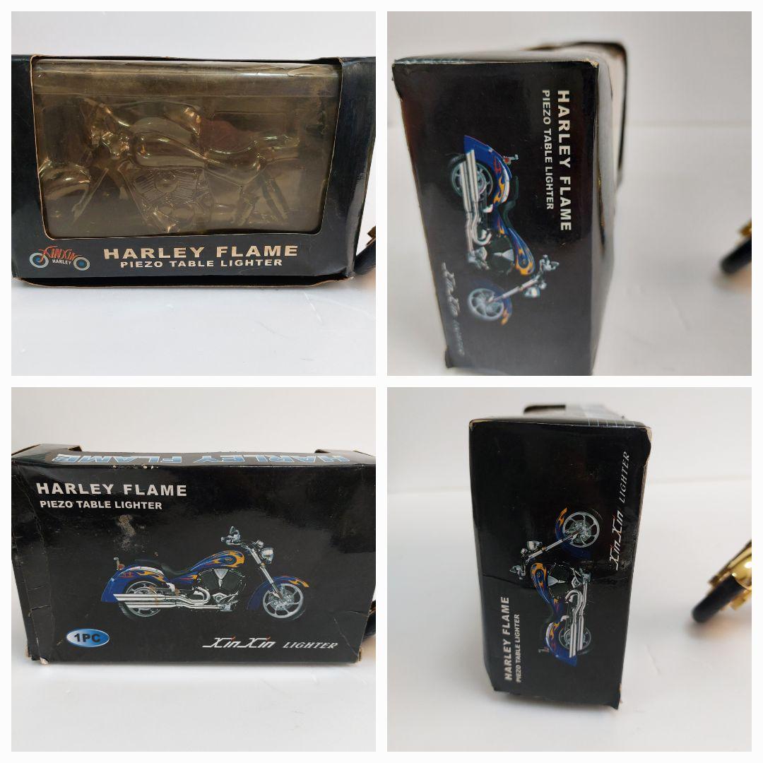 HARLEY FLAME PIEZO TABLE LIGHTERハーレーライター