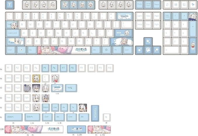 浅野てんきデザイン Tanchjim Asano Touch キーキャップセット