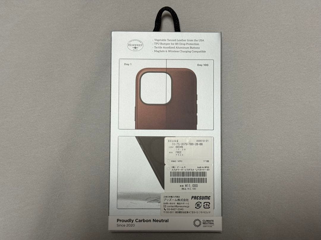 き*ろ様 NOMAD Modern Leather iPhone 16 Pro