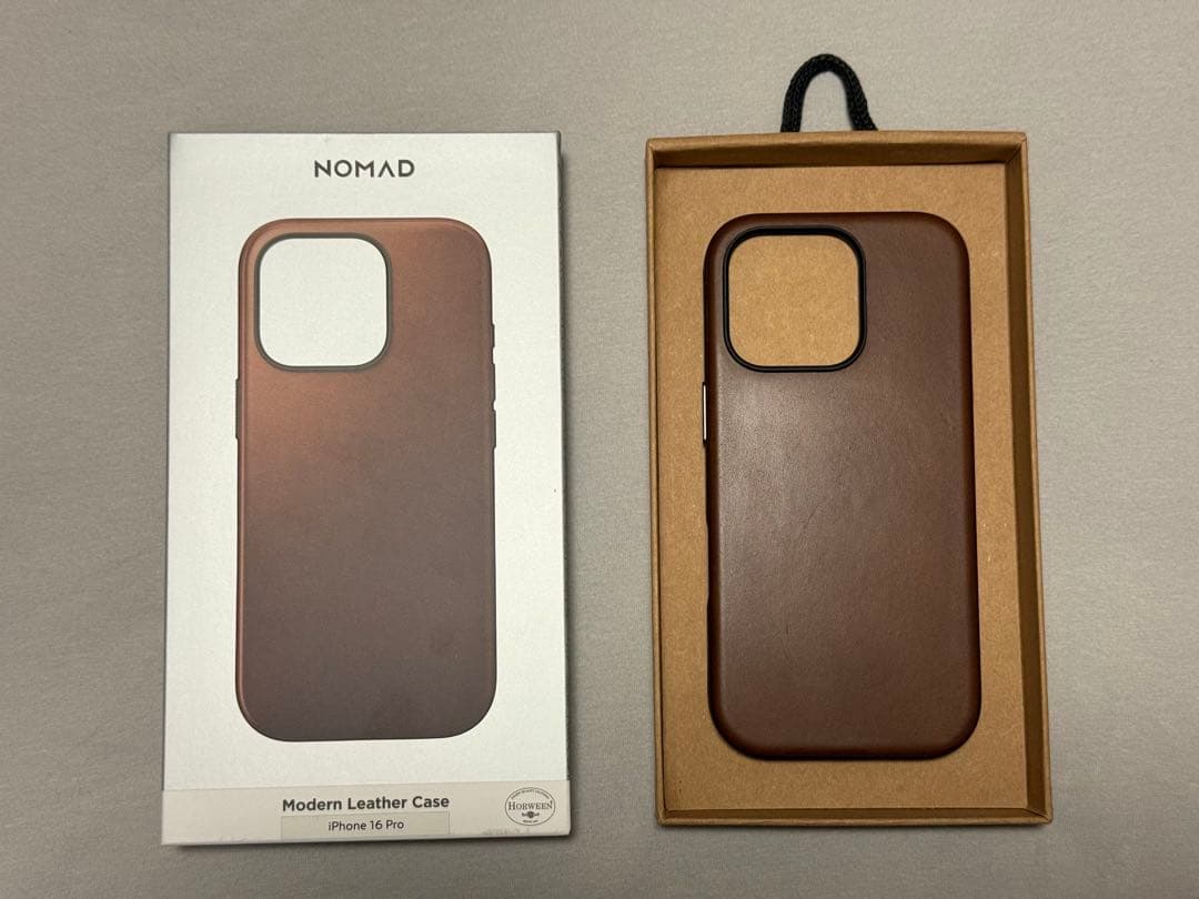 き*ろ様 NOMAD Modern Leather iPhone 16 Pro