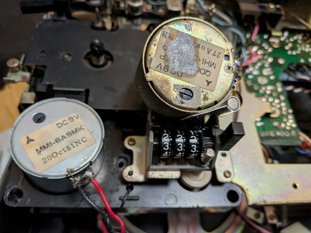 National RQ−560 整備品 モーター・駆動系ゴムパーツ全交換品