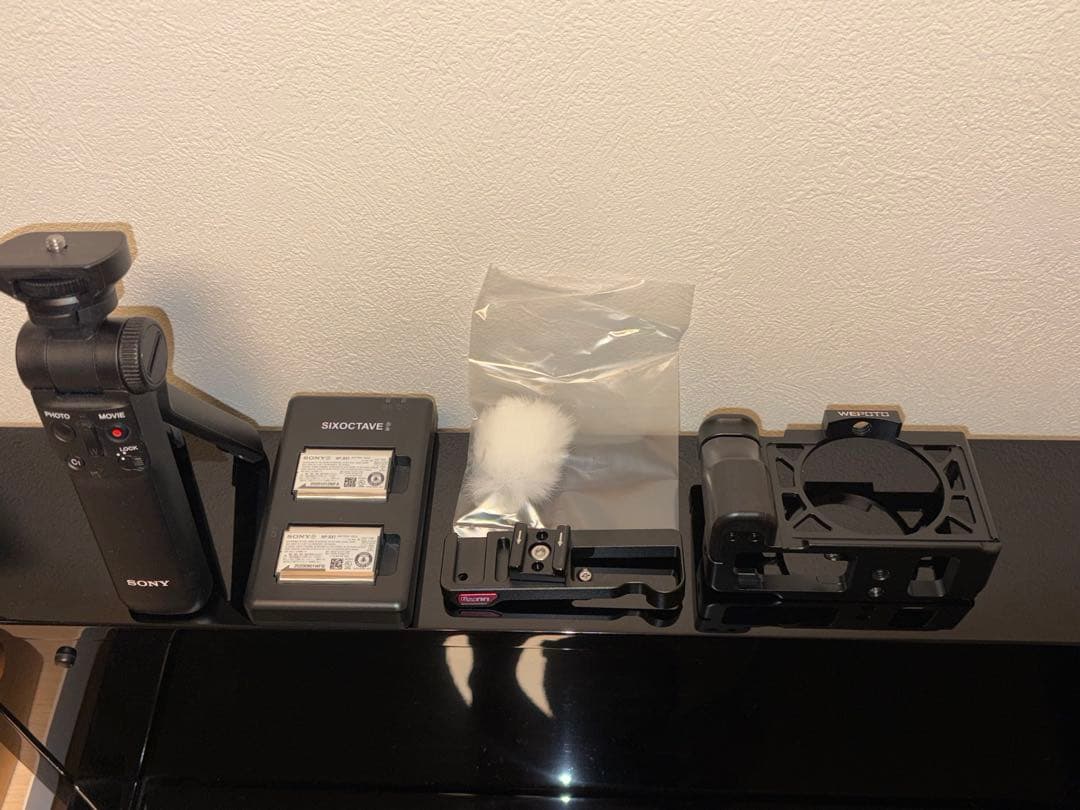 SONY VLOGCAM ZV-1G シューティンググリップキット + オプ多数