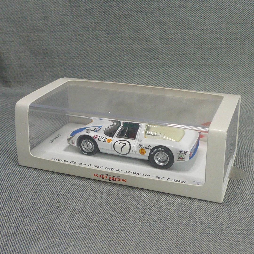 n5809□ポルシェ カレラ 6 酒井正 KID BOX spark ミニカー