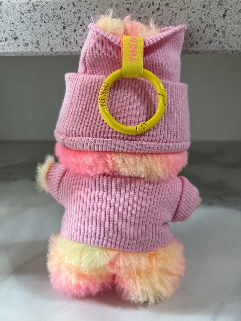 LABUBU ラブブ ピンクコーデ LV風 ニット帽 セット