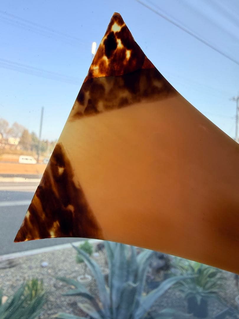 ヴィンテージ　三味線　バチ　鼈甲撥　天然