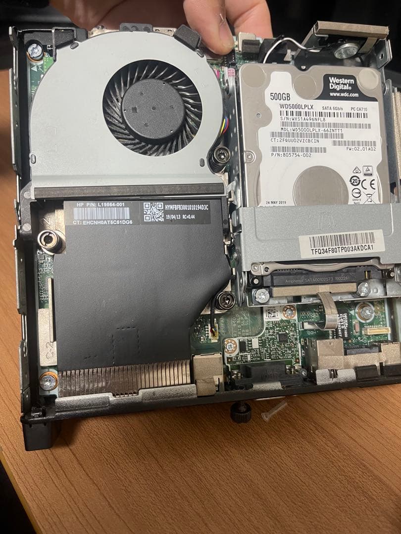 Windowsデスクトップ HP EliteDesk i5-8500T 16GB NVMe 256GB