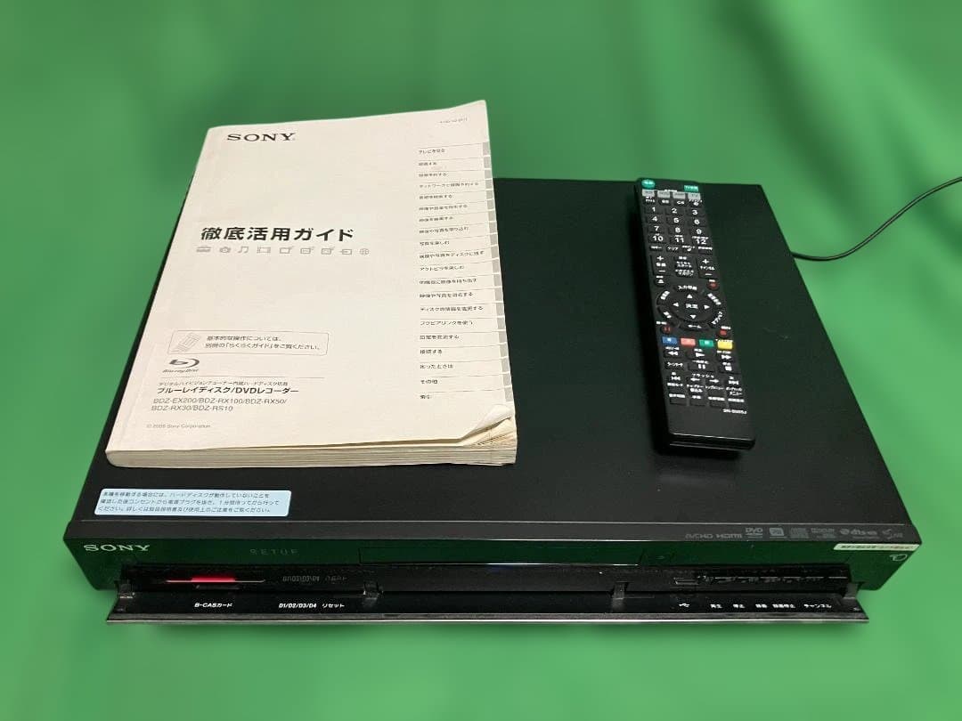 SONY ブルーレイディスクレコーダー BDZ-RS10