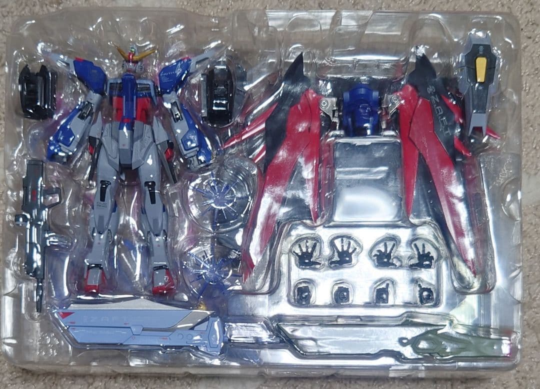 メタルロボット魂旧デスティニーガンダム＆光の翼エフェクトセット