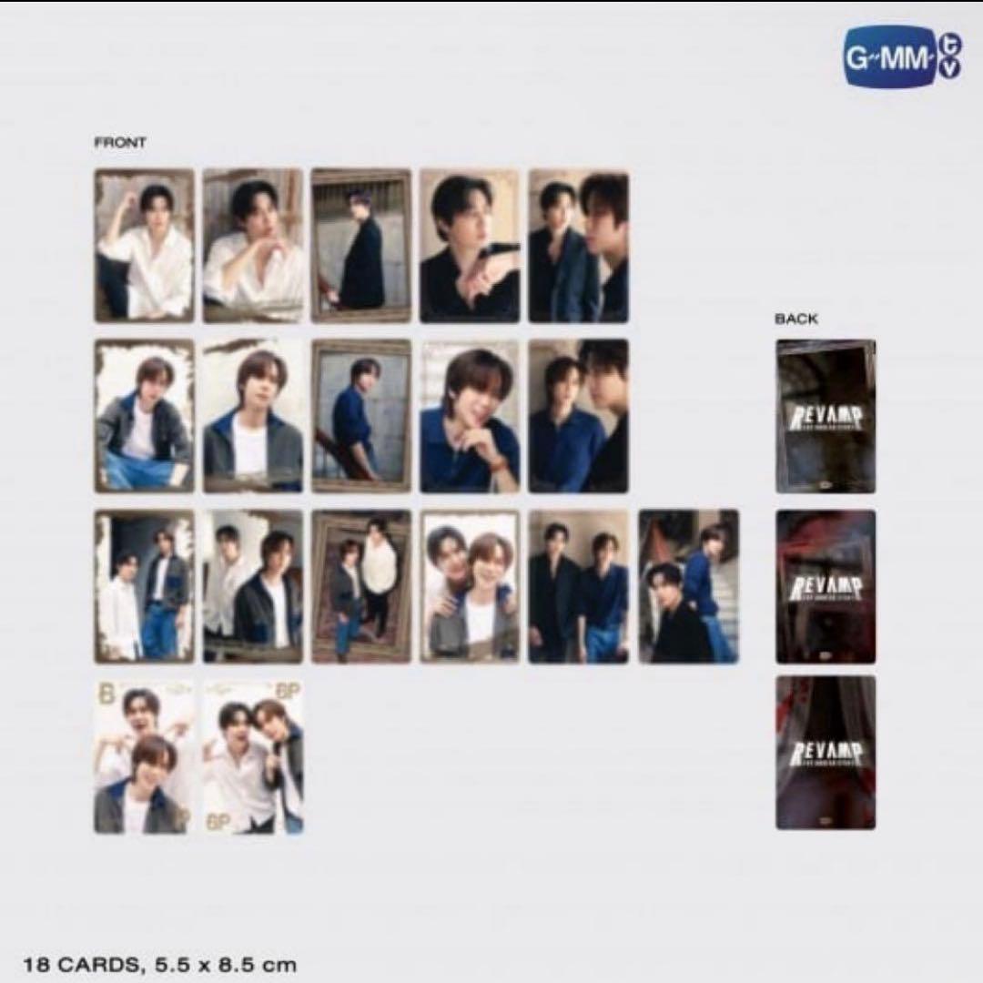 【未開封品】REVAMP フォトカード 18枚 BounPrem