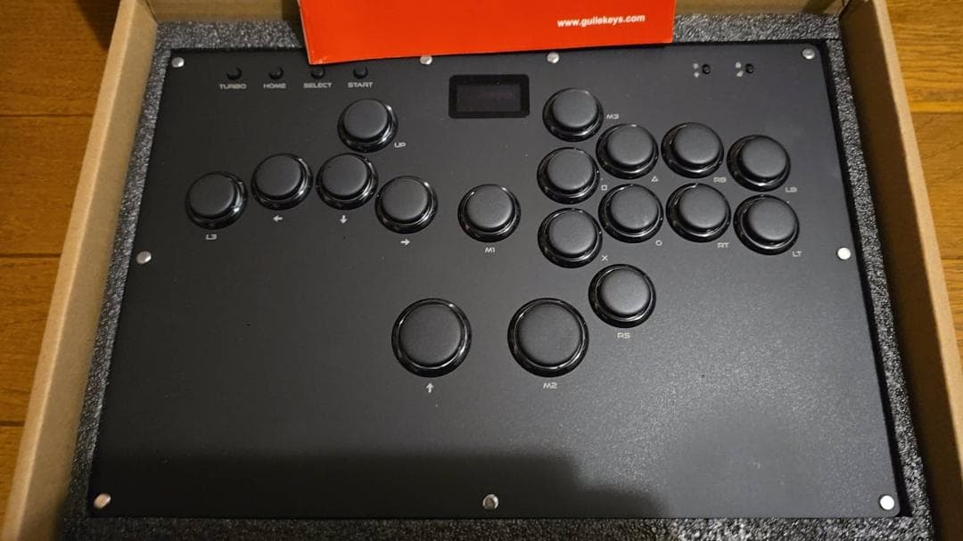 レバーレス アケコン GK-18【キー最適化×高反応スイッチ】18ボタン