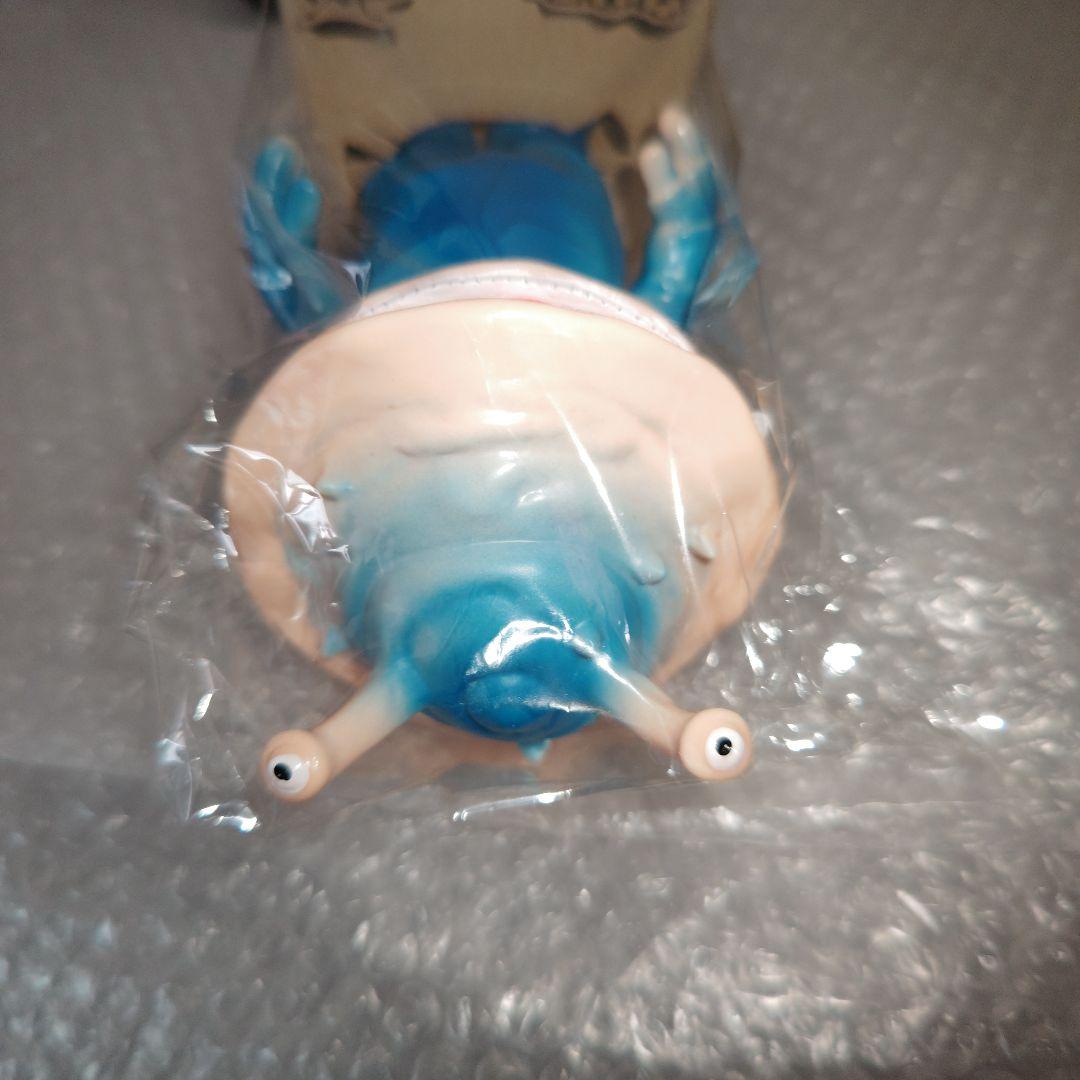 シークレットベース　カネゴン　ソフビ　フィギュア　青/肌色