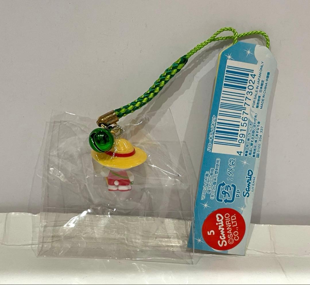 ハ*ー様 ハローキティ 根付 ストラップ　夏期限定　絵日記