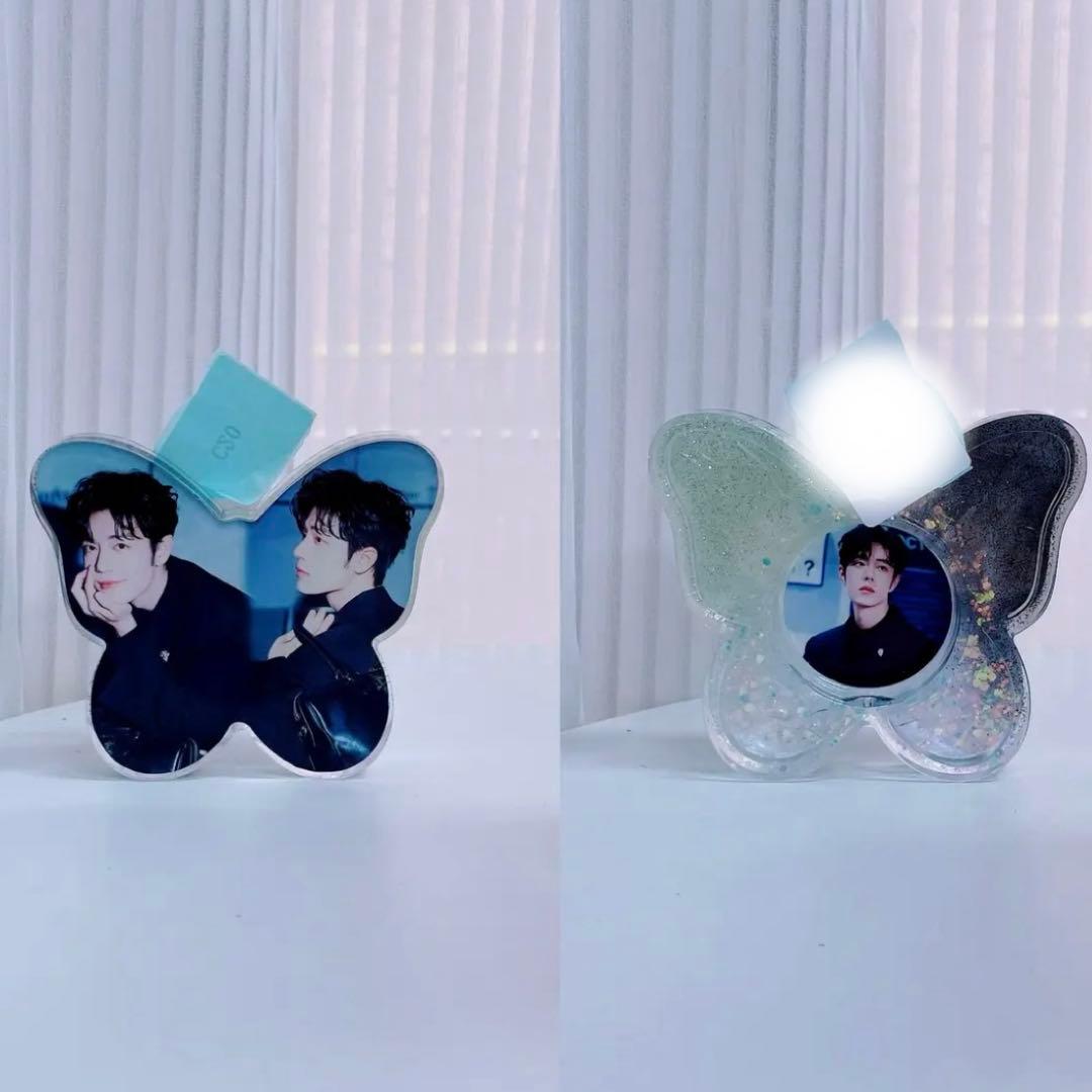 肖戦 新しいレジン　の蝶のスタンド　8点セット❣️確認用❣️0405