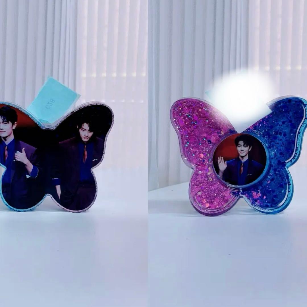 肖戦 新しいレジン　の蝶のスタンド　8点セット❣️確認用❣️0405