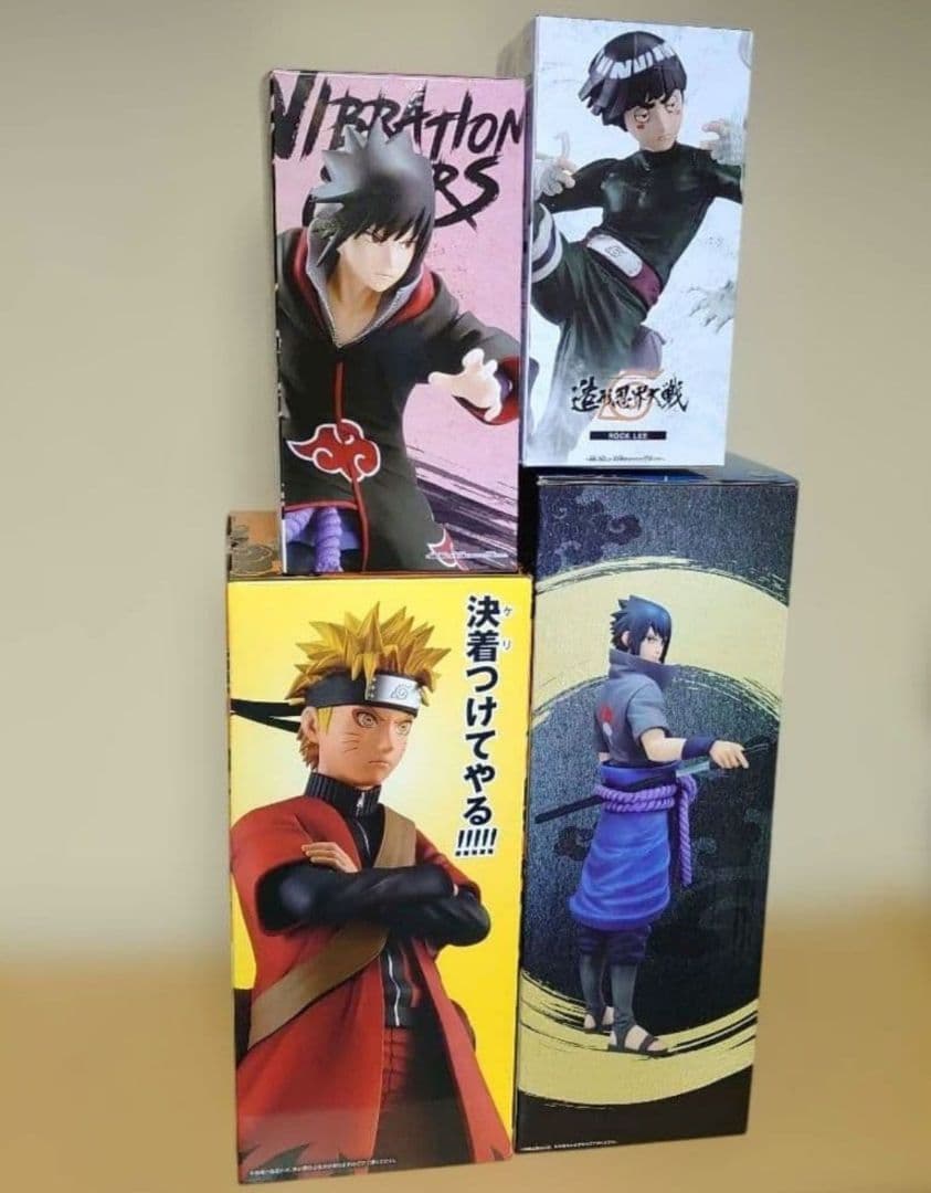 一番くじ ナルト 疾風伝 A賞 うずまきナルト B賞 サスケ リー フィギュア