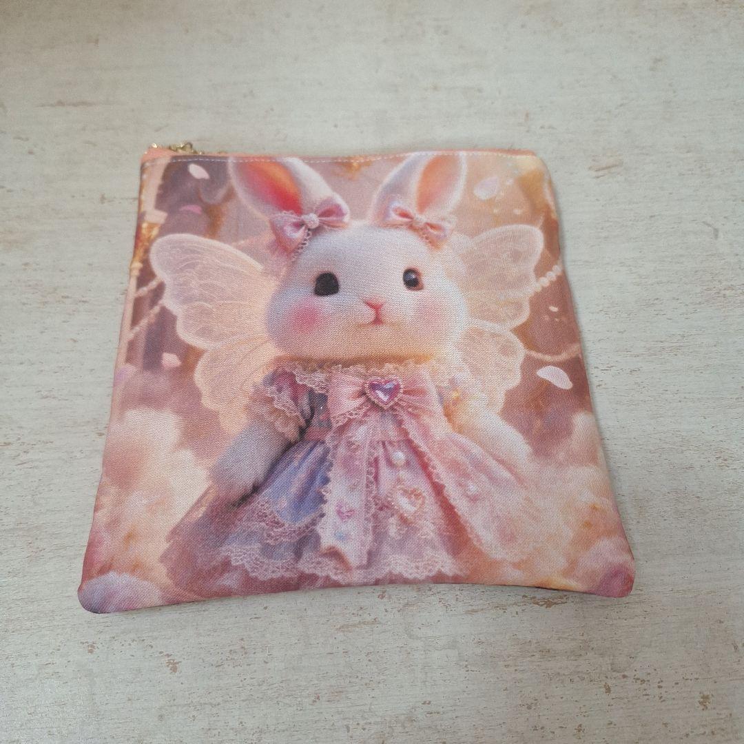 激レア柴犬パネル生地　ハンドメイド　布バスケット　フラットポーチ