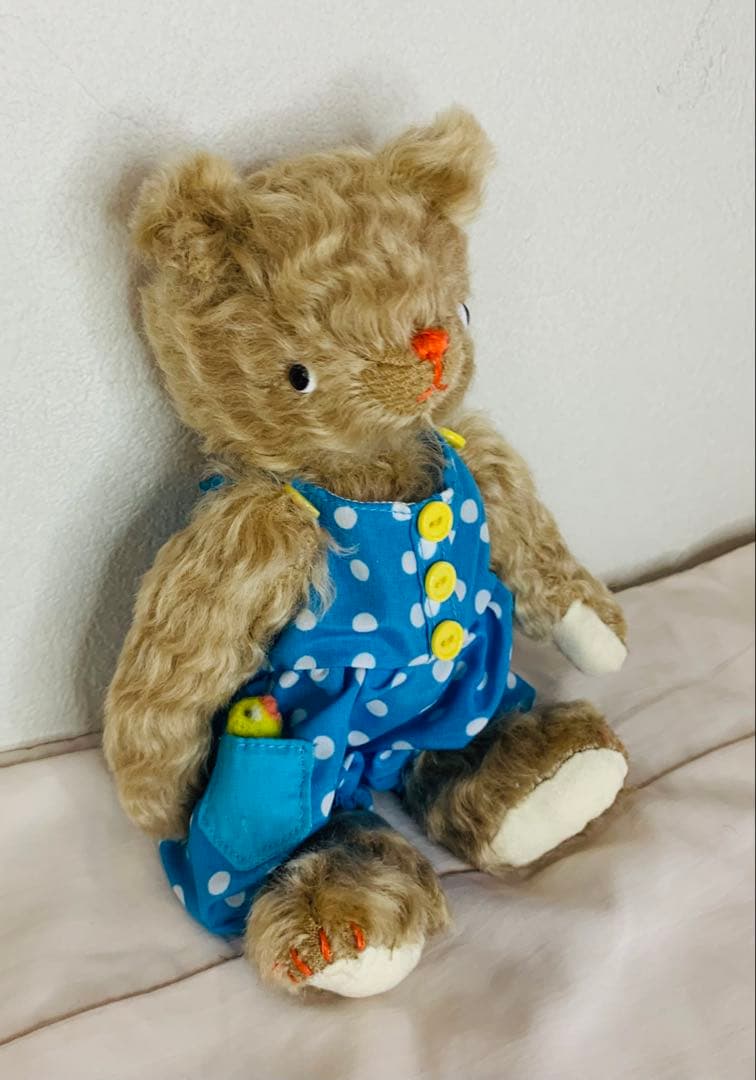 ハンドメイド　テディベア あんぱんくん
