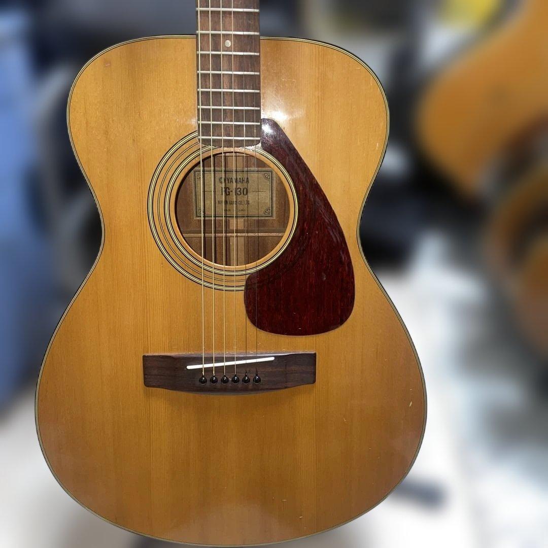 値下げ　激鳴り　ヤマハFG130 グリーンラベル　希少OOOサイズ　エレアコ仕様