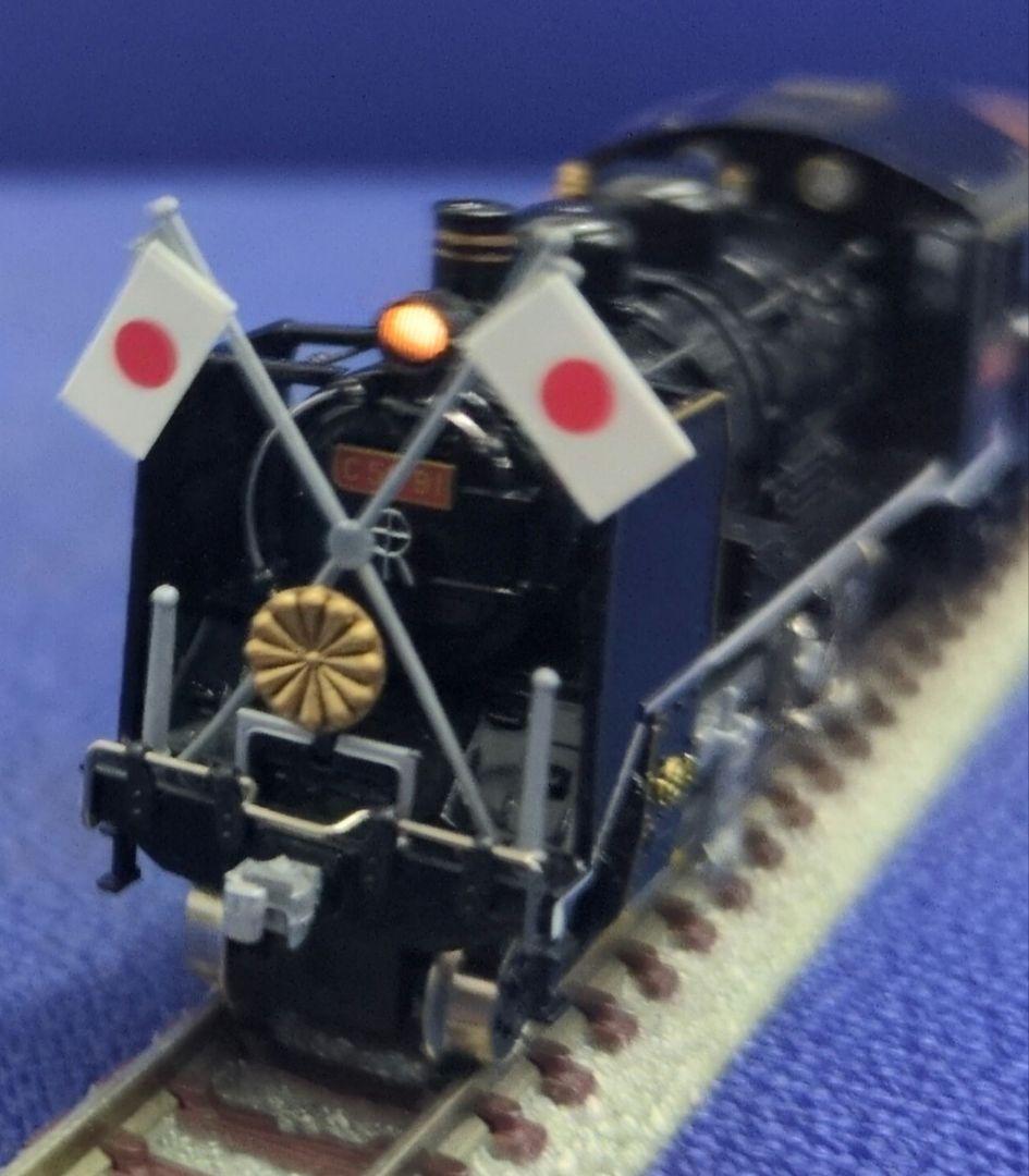 鉄道模型 C56 91 吉松機関区・お召指定機