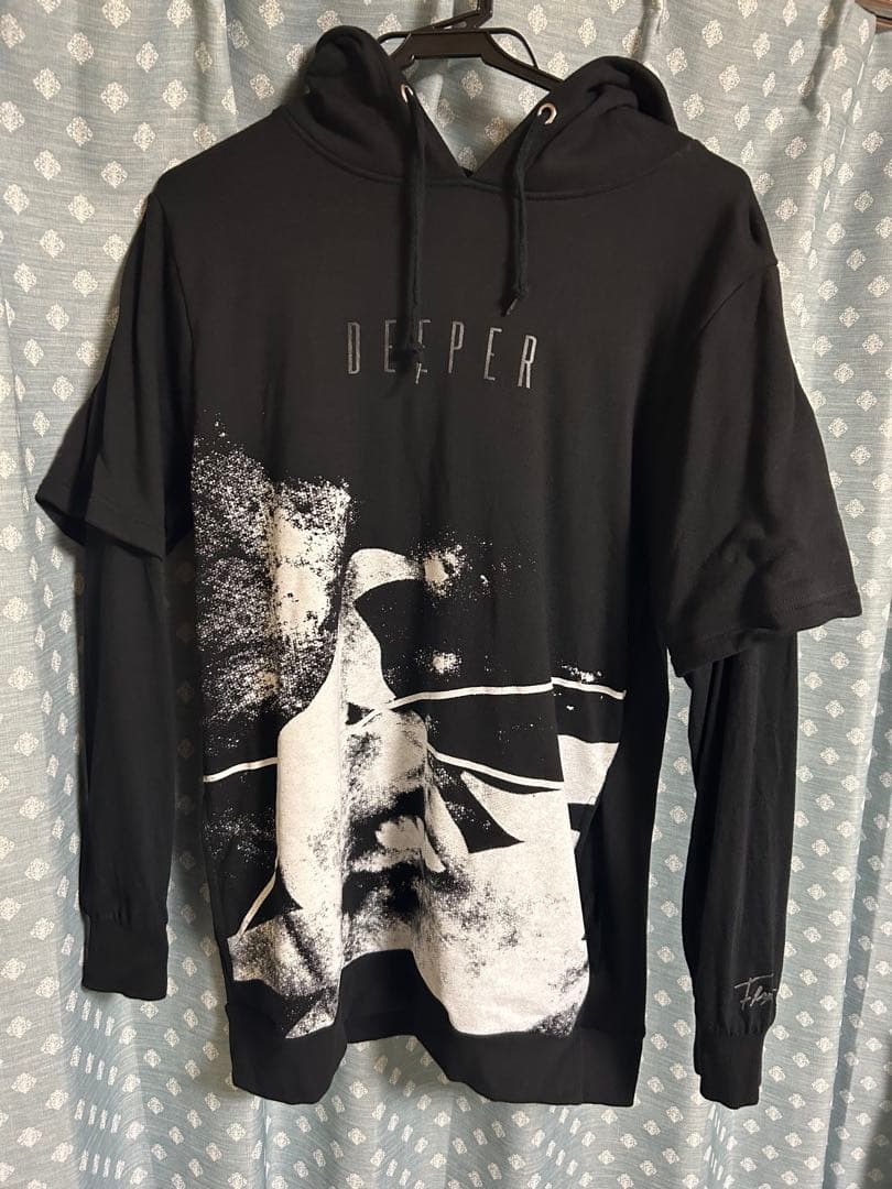 京もうすぐ死にそうです　パーカー　カフェ　Dir en grey