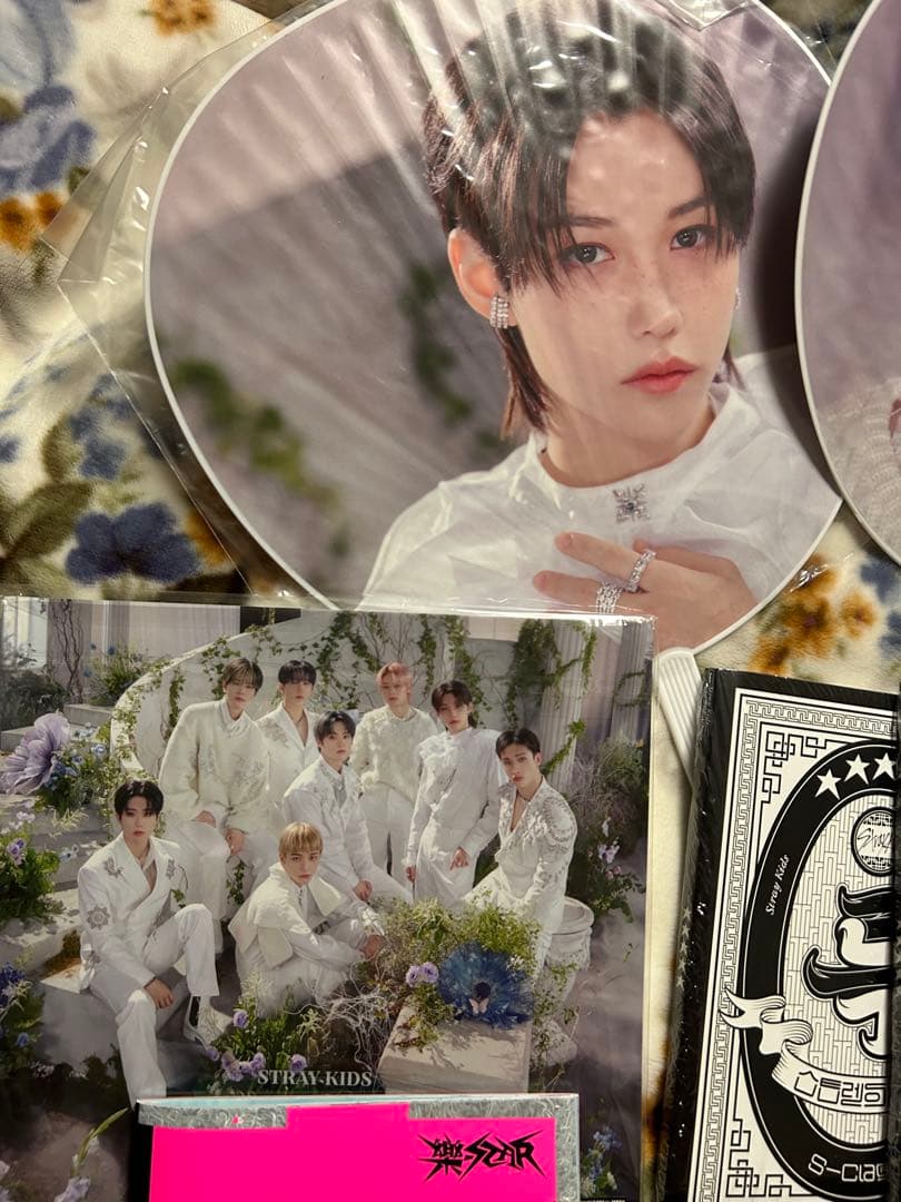 スキズ　グッズ　まとめ売り　うちわ　アルバム　ペンライトver1 スローガン