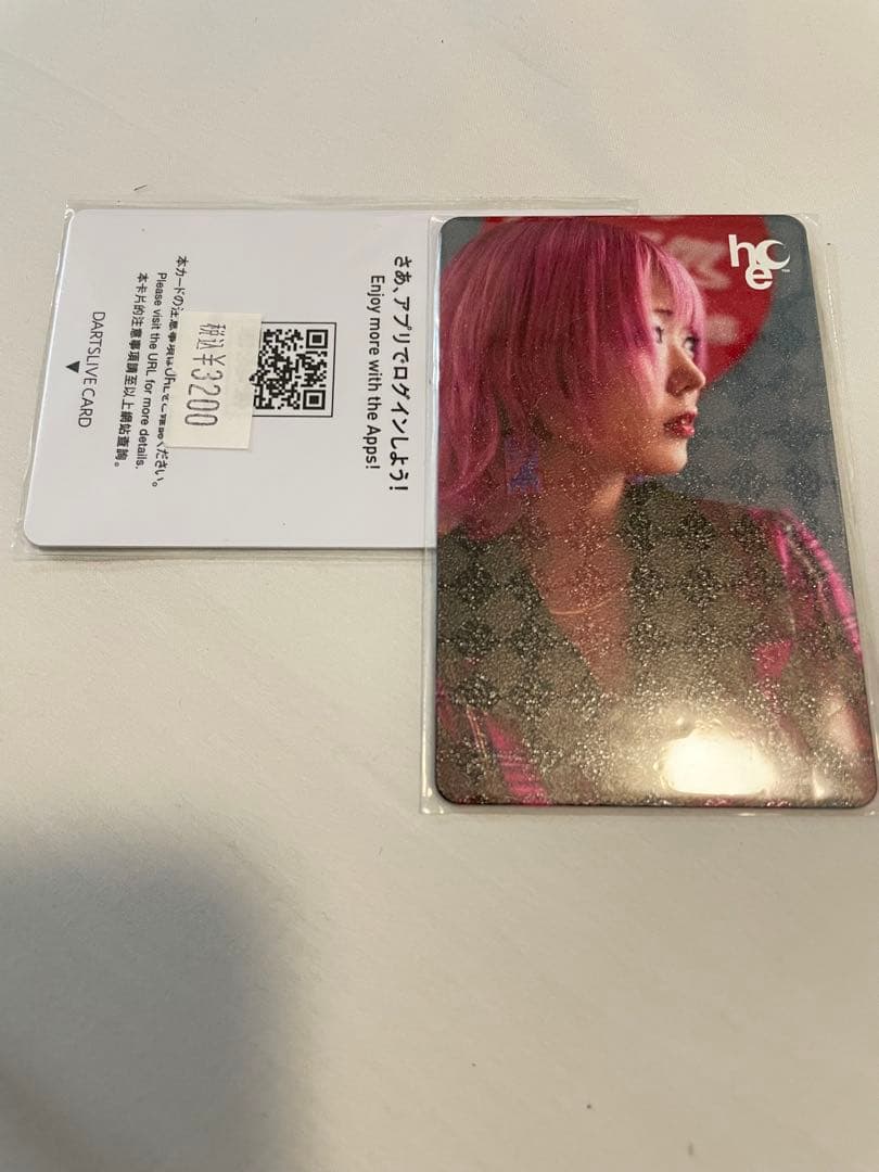 牧野百花 ダーツカード 3枚セット 未開封 DARTSLIVE PHOENIX