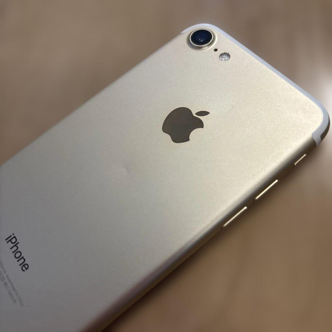 iPhone7⭐️ゴールド　本体　128GB 77%